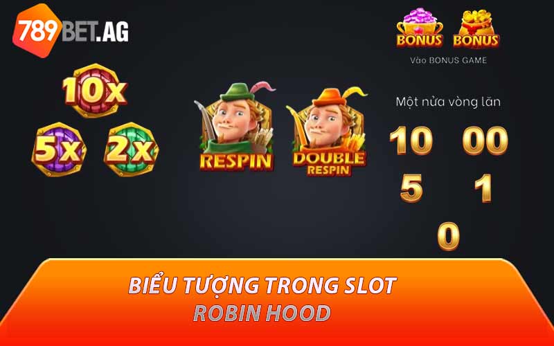 Biểu tượng chính trong slot  Robin Hood