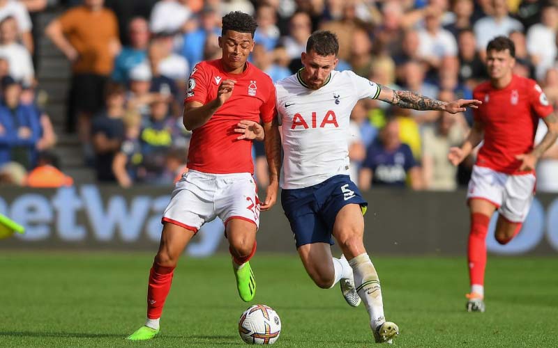 Phong độ hiện tại giữa Nottingham vs Tottenham