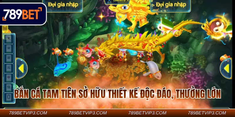 Bắn cá tam tiên sở hữu thiết kế độc đáo, thưởng lớn Bắn cá tam tiên sở hữu thiết kế độc đáo, thưởng lớn